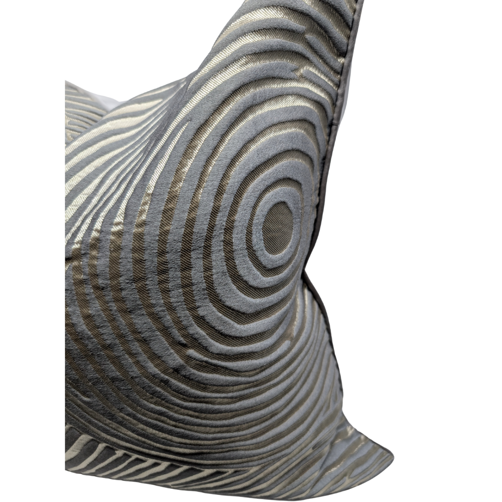 Cyclops Luxe Pillow Cover in Grey