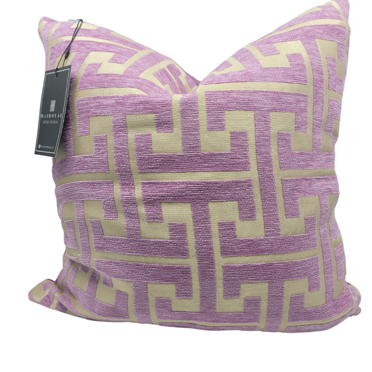 Spring Greek Key Designer in Purple Reign (Seasonal)