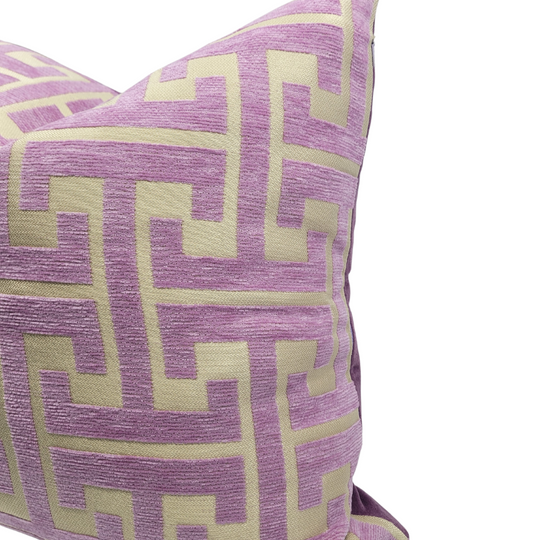 Spring Greek Key Designer in Purple Reign (Seasonal)