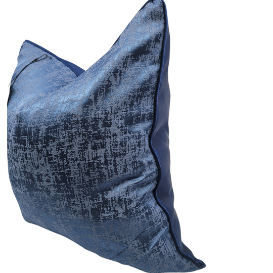 Blue Flame Designer Throw Cover in Blue