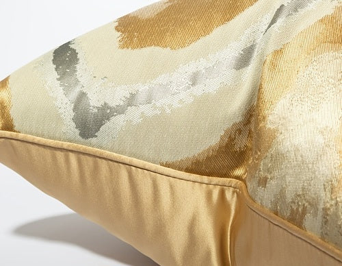 Dijon Gold Swirl Designer Cover in Gold, Ivory and Silver Highlights