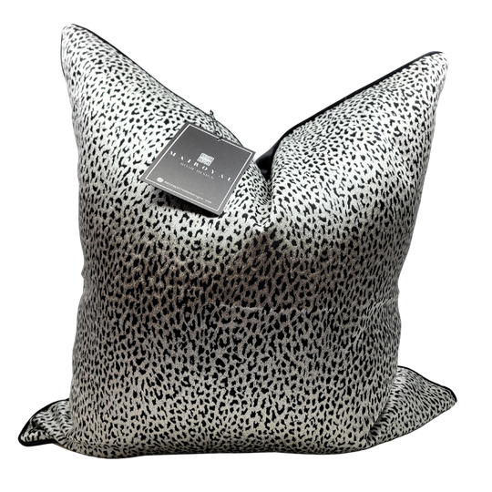 Leopard Black and Off White Designer" Cover